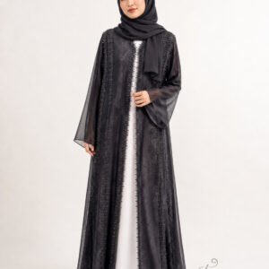 SIS-103 Double Layer Fancy Abaya